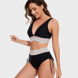 High-Waisted Tummy Control Bikini Set 7