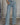 High Waisted Diamanté Straight Leg Jeans 0