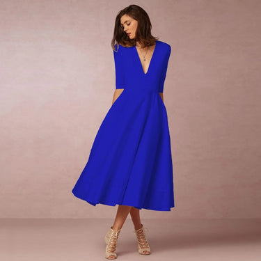 Holly | Women Ivoire Midi Dress Fitted Elegant Cut 11