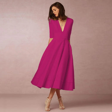 Holly | Women Ivoire Midi Dress Fitted Elegant Cut 4