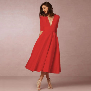 Holly | Women Ivoire Midi Dress Fitted Elegant Cut 7