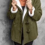Hooded Coat in Soft Cashmere Feel Fabric 7