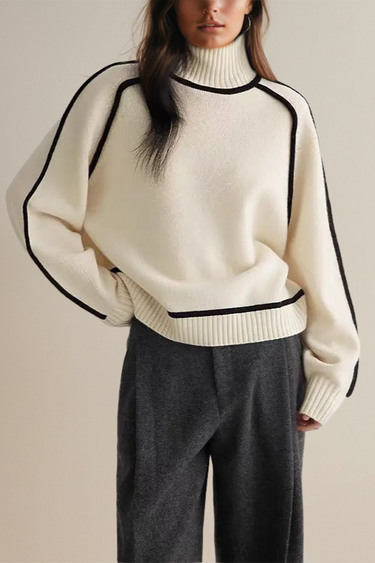 Indah Sweater | Women's Luxe Turtleneck Sweater 2