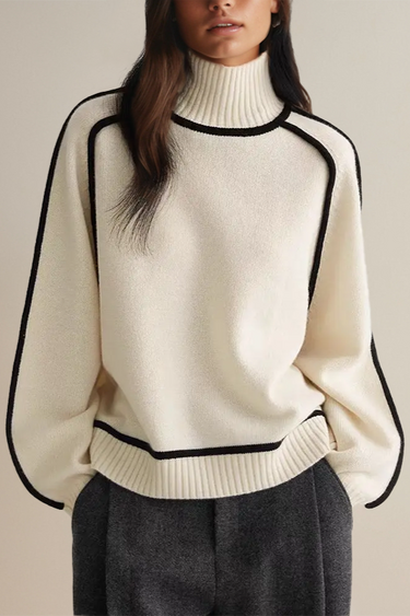 Indah Sweater | Women's Luxe Turtleneck Sweater 3