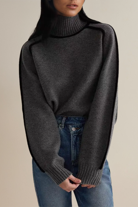 Indah Sweater | Women's Luxe Turtleneck Sweater 5