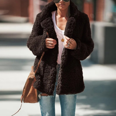 Irena Faux Fur Coat | Fuffy Women's Jacket for Fall and Winter 2