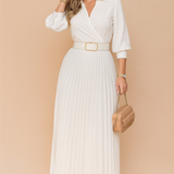 Isabella | Elegant midi summer dress in strong sizes 1