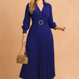 Isabella | Elegant midi summer dress in strong sizes 2