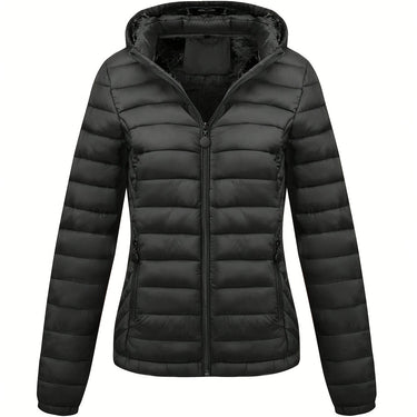 Isla | Lightweight Quilted Hooded Puffer Jacket with Fleece Lining - Lumina 0