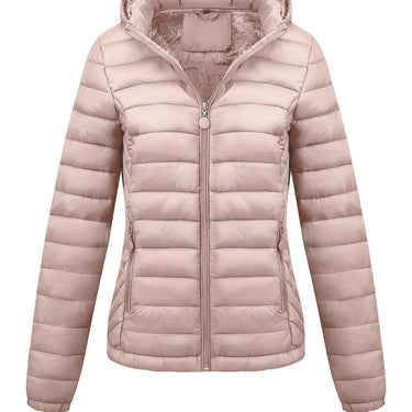 Isla | Lightweight Quilted Hooded Puffer Jacket with Fleece Lining - Lumina 10