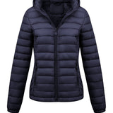 Isla | Lightweight Quilted Hooded Puffer Jacket with Fleece Lining - Lumina 11