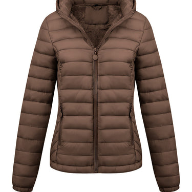 Isla | Lightweight Quilted Hooded Puffer Jacket with Fleece Lining - Lumina 13
