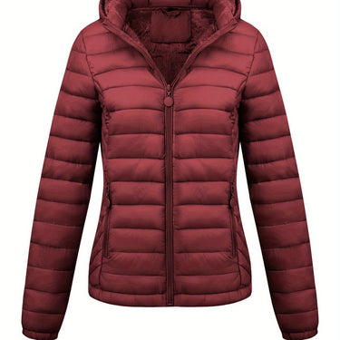 Isla | Lightweight Quilted Hooded Puffer Jacket with Fleece Lining - Lumina 14