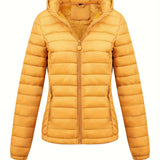 Isla | Lightweight Quilted Hooded Puffer Jacket with Fleece Lining - Lumina 15