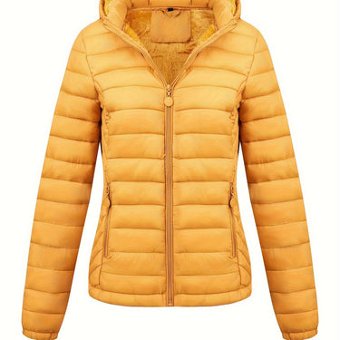 Isla | Lightweight Quilted Hooded Puffer Jacket with Fleece Lining - Lumina 15