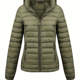 Isla | Lightweight Quilted Hooded Puffer Jacket with Fleece Lining - Lumina 9