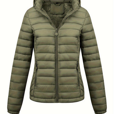 Isla | Lightweight Quilted Hooded Puffer Jacket with Fleece Lining - Lumina 9