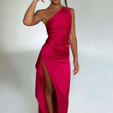Jaida - Satin Evening Dress 1