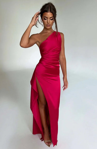 Jaida - Satin Evening Dress 1