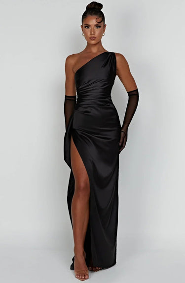 Jaida - Satin Evening Dress 10