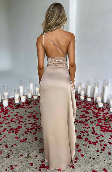 Jaida - Satin Evening Dress 4