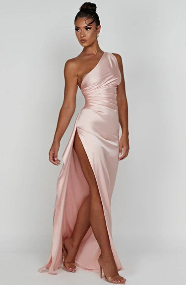 Jaida - Satin Evening Dress 8