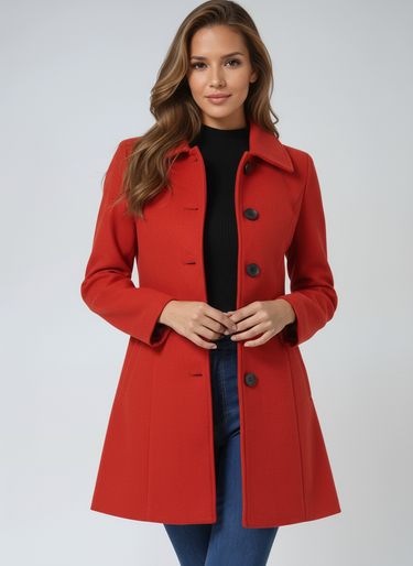 Josephine | Women's Single Breasted Winter Trench Coat 10