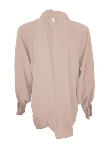 Jude Blouse | Elegant Ruffle Tie-Neck Blouse 4