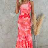 Katherine | Elegant Floral Midi Dress for Warm Weather 3