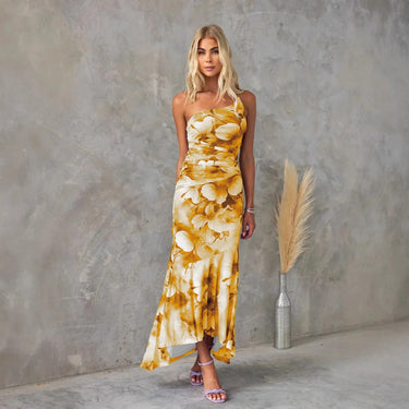 Katherine | Elegant Floral Midi Dress for Warm Weather 8