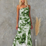 Katherine | Elegant Floral Midi Dress for Warm Weather 9
