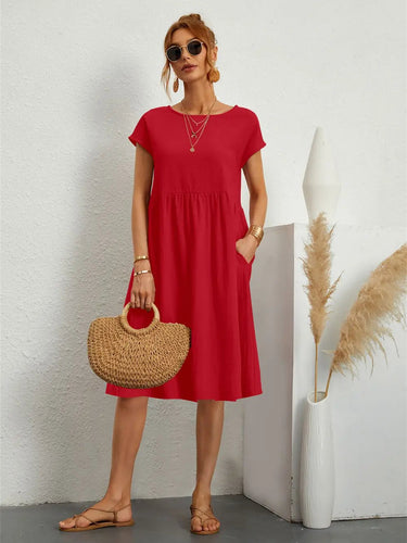 Kiara | Stylish Casual Pocket Dress for Everyday Comfort 0