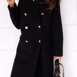 Korean Wool Coat – Double-Breasted Elegant Design for Cozy Autumn Style 9