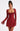 LIZA LACE MINI DRESS - RED 0