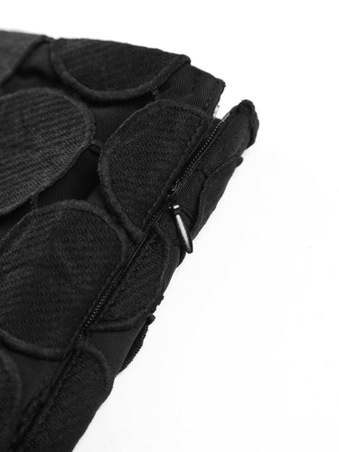 Laser Cut Multi Circle Double Layered Skirt 6