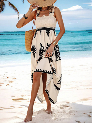 Lauren | Summer Bohemian Long Dress - High-Quality Fabric 3