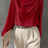 Liza | Stylish Bishop Sleeve Blouse for Women 10