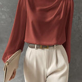 Liza | Stylish Bishop Sleeve Blouse for Women 11