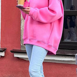 Lola | Oversized sweatshirt with round neck 0