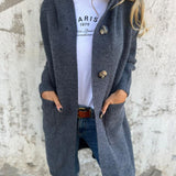 Long Knit Cardigan with Buttons – Effortless Comfort and Style 3