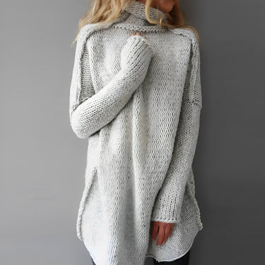Long knitted sweater 0