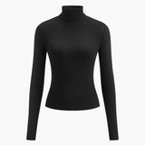 Lucy | Women’s Spring Stylish Ribbed Turtleneck Sweater 9