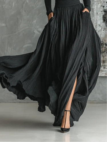 Lucy™ | Turtleneck & Pleated Skirt Set 2