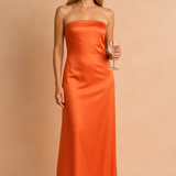 Lynith Off-the-Shoulder Maxi Dress – Elegant Formal Wear for Wedding Guests 0