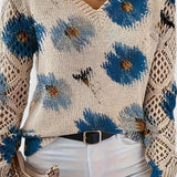 Mae™ | Elegant Sweater with Floral Pattern 6