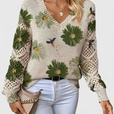 Mae™ | Elegant Sweater with Floral Pattern 7