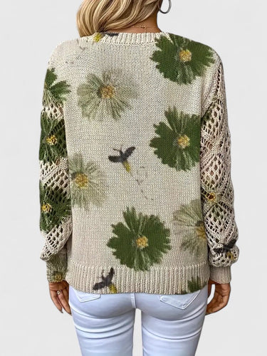 Mae™ | Elegant Sweater with Floral Pattern 8