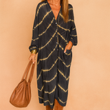 Maggia White Maxi Dress – Elegant V-Neck Summer Style for Effortless Comfort 0