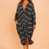 Maggia White Maxi Dress – Elegant V-Neck Summer Style for Effortless Comfort 3