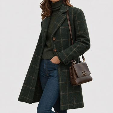 Mariza™ | Warm Fabric-Blend Overcoat 0